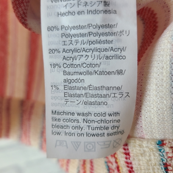 Madewell|NWT Boucle Striped Cross Back Tank Top - Picture 7 of 8